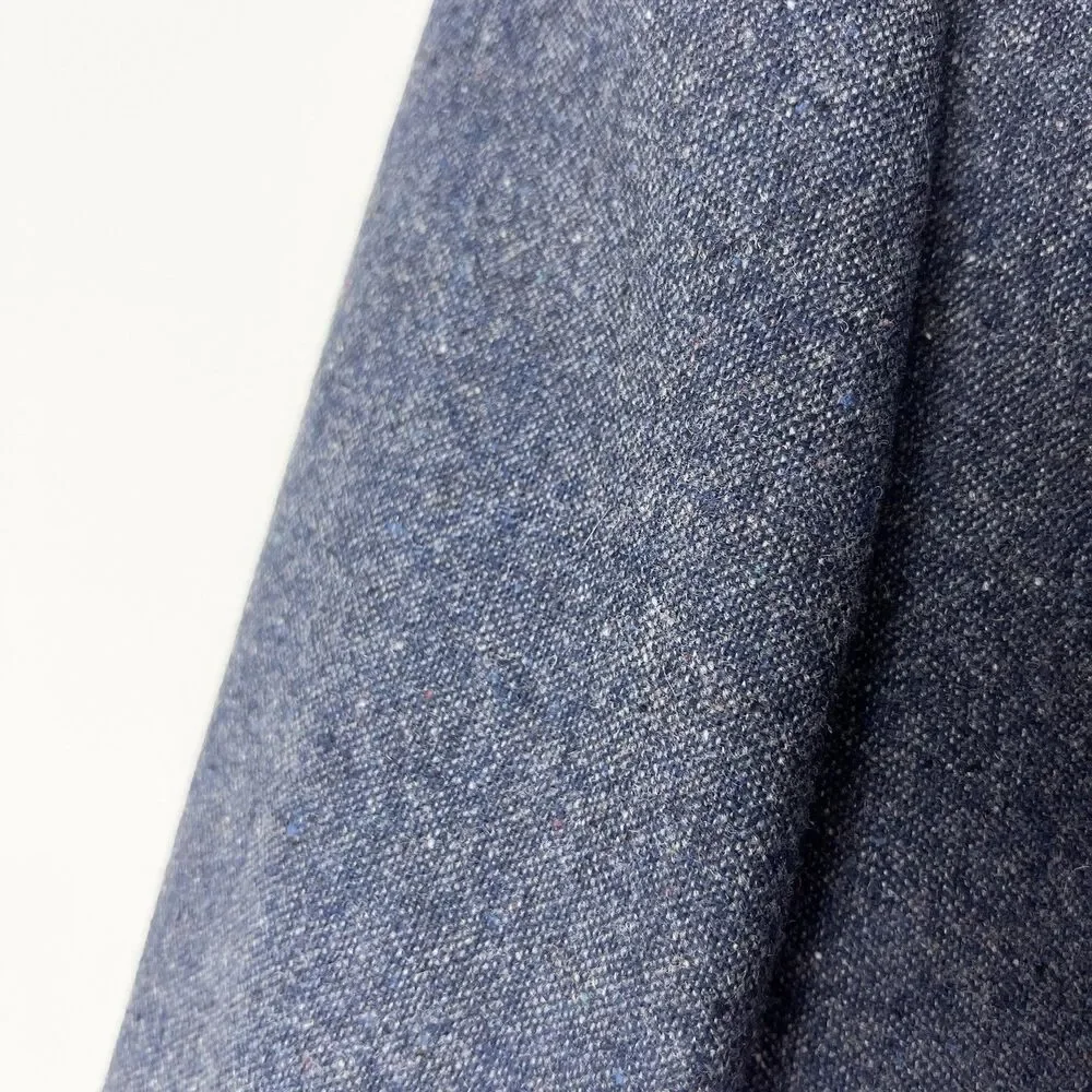 Paul Fredrick Wool Blazer Blue Confetti Tweed Men’s 48L